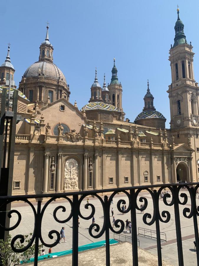 Vtz El Balcon A La Basilica V - Vistas Inmejorables A La Basilica Del Pilar! Appartement Zaragoza Buitenkant foto