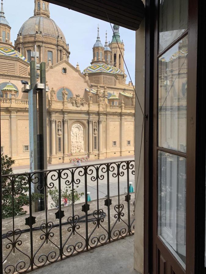 Vtz El Balcon A La Basilica V - Vistas Inmejorables A La Basilica Del Pilar! Appartement Zaragoza Buitenkant foto